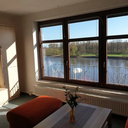Ferienwohnung Am Hohen Elbufer شقة كوسفيج