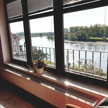 Ferienwohnung Am Hohen Elbufer شقة كوسفيج